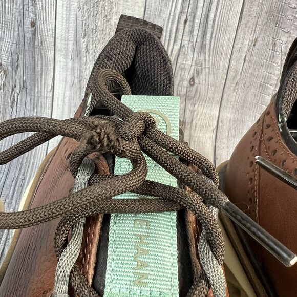 Cole Haan 5.ZEROGRAND Wingtip Oxford Shoes Men's 9W Dark Sequoia C36511 NWOB - Picture 8 of 12